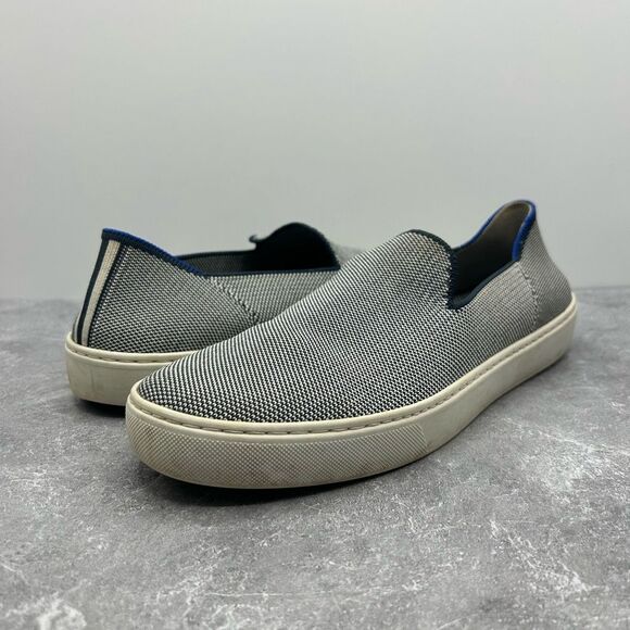 Rothy's Womens The Original Gray Slip On Sneaker Size 9 Round Toe Casual - Picture 2 of 12